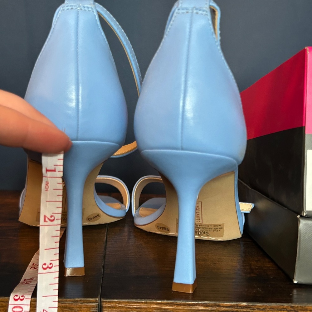 Vince Camuto Blue High Heel Sandals - Picture 5 of 5